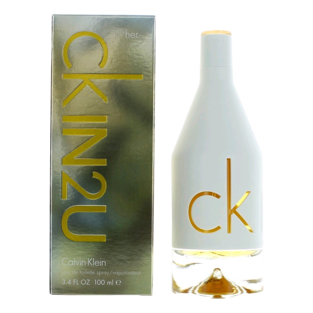 Photo of CK IN2U by Calvin Klein, 3.4 oz EDT Spray for Women